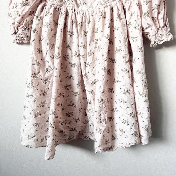 Storia Floral Puff Sleeve Babydoll Dress - Picture 3 of 12